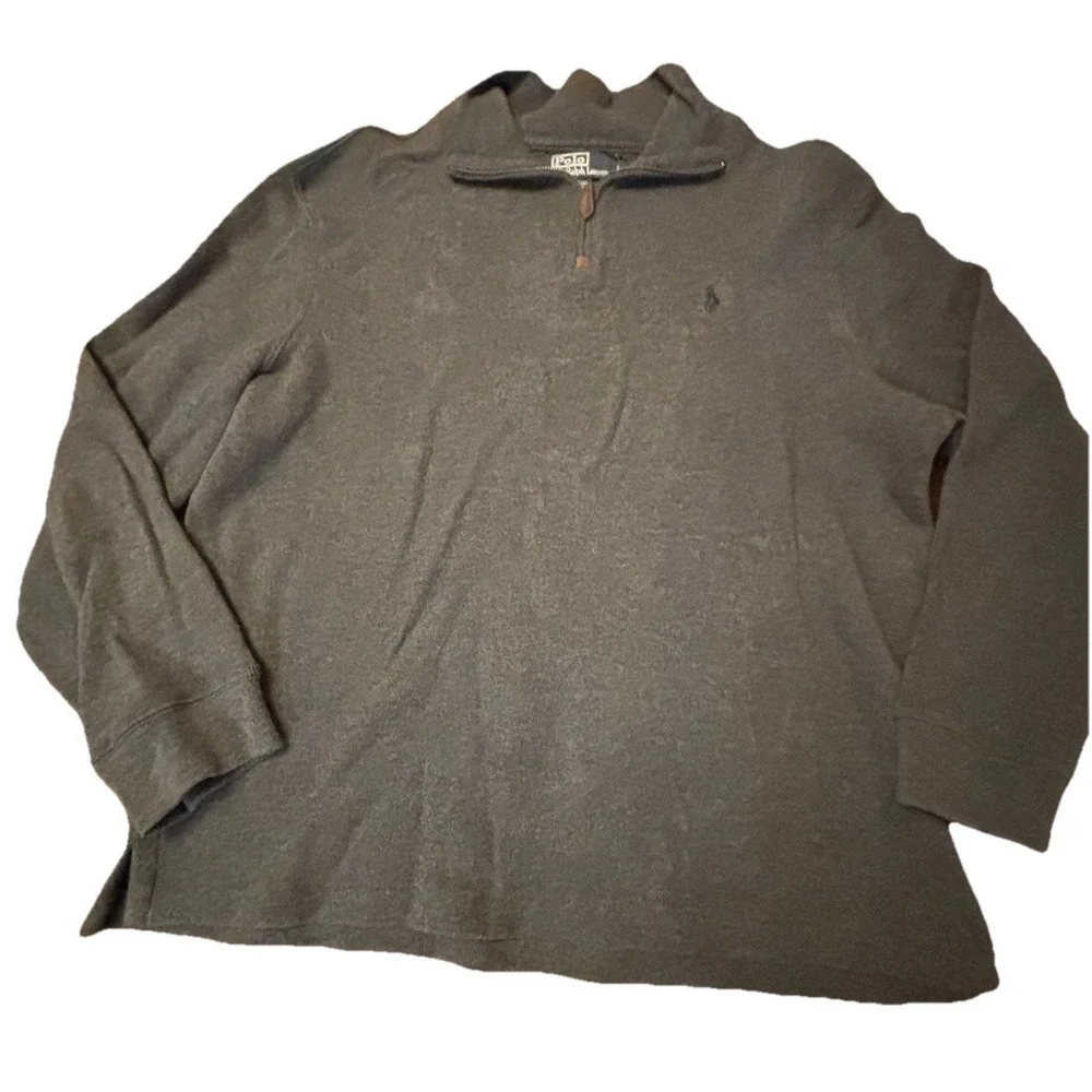 Men's‎ Polo Ralph Lauren Long Sleeve Pullover Henley Sweater Size Large